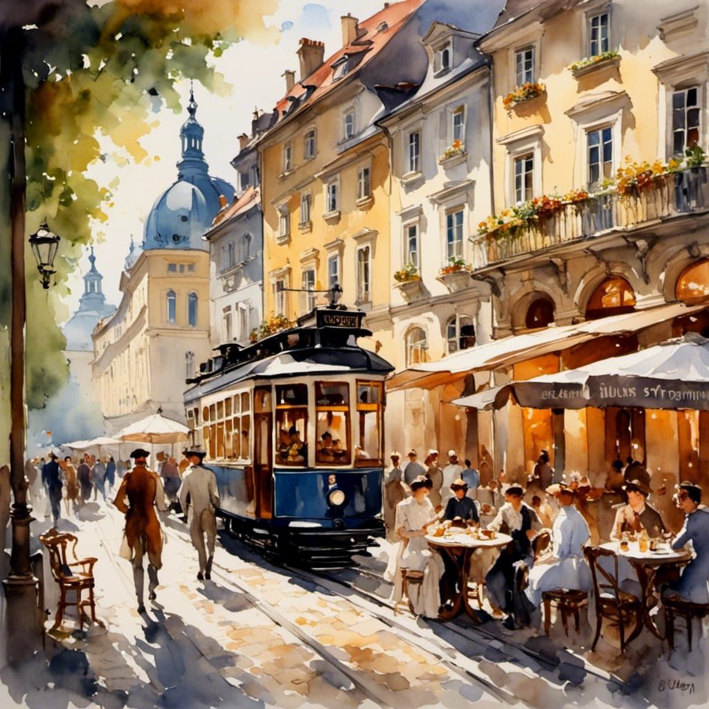 A Coffeeshop calls Schubert Stubn in Austria, Vienna on the ...