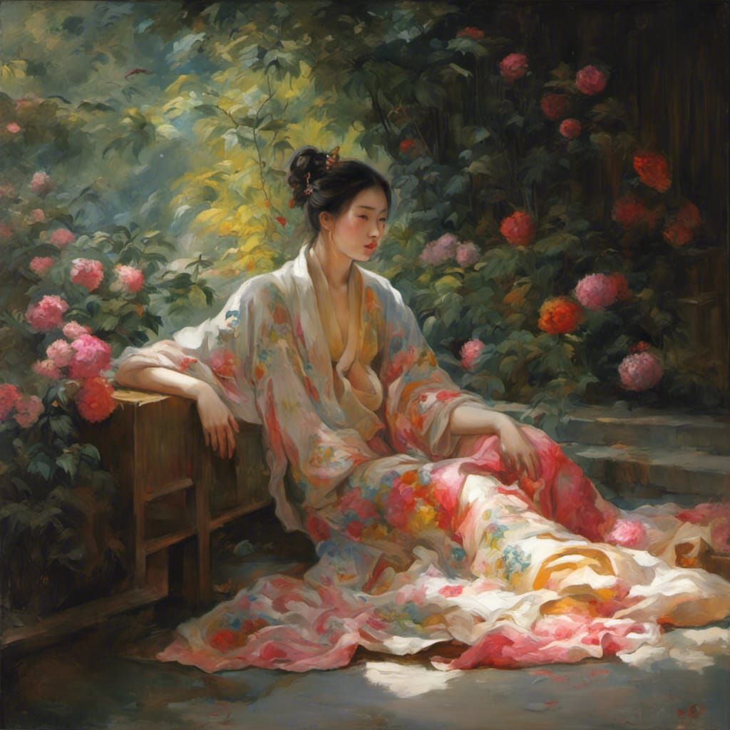 16k resolution, art by Zhao Songsheng Jiang Tiefeng and Ting...