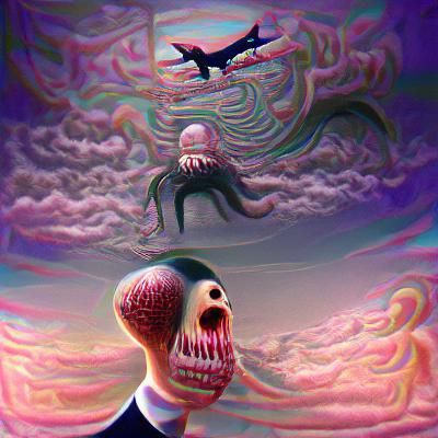 AI Generated Image from Empty Prompt