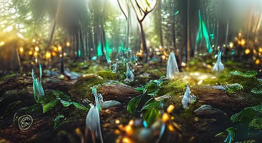 Magical Elven Forest in Unreal Engine