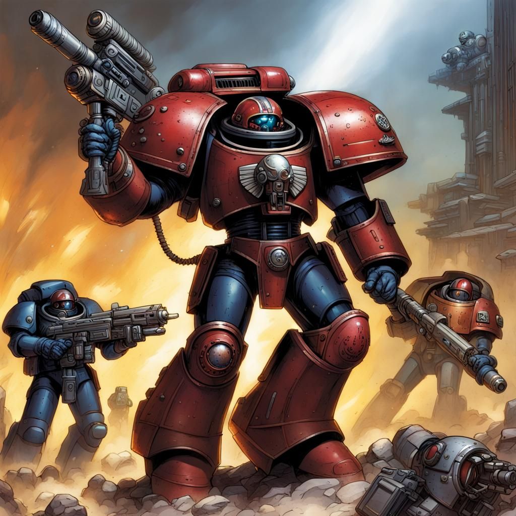 Warhammer 40,000 Inceptor with Integrated Weaponry
