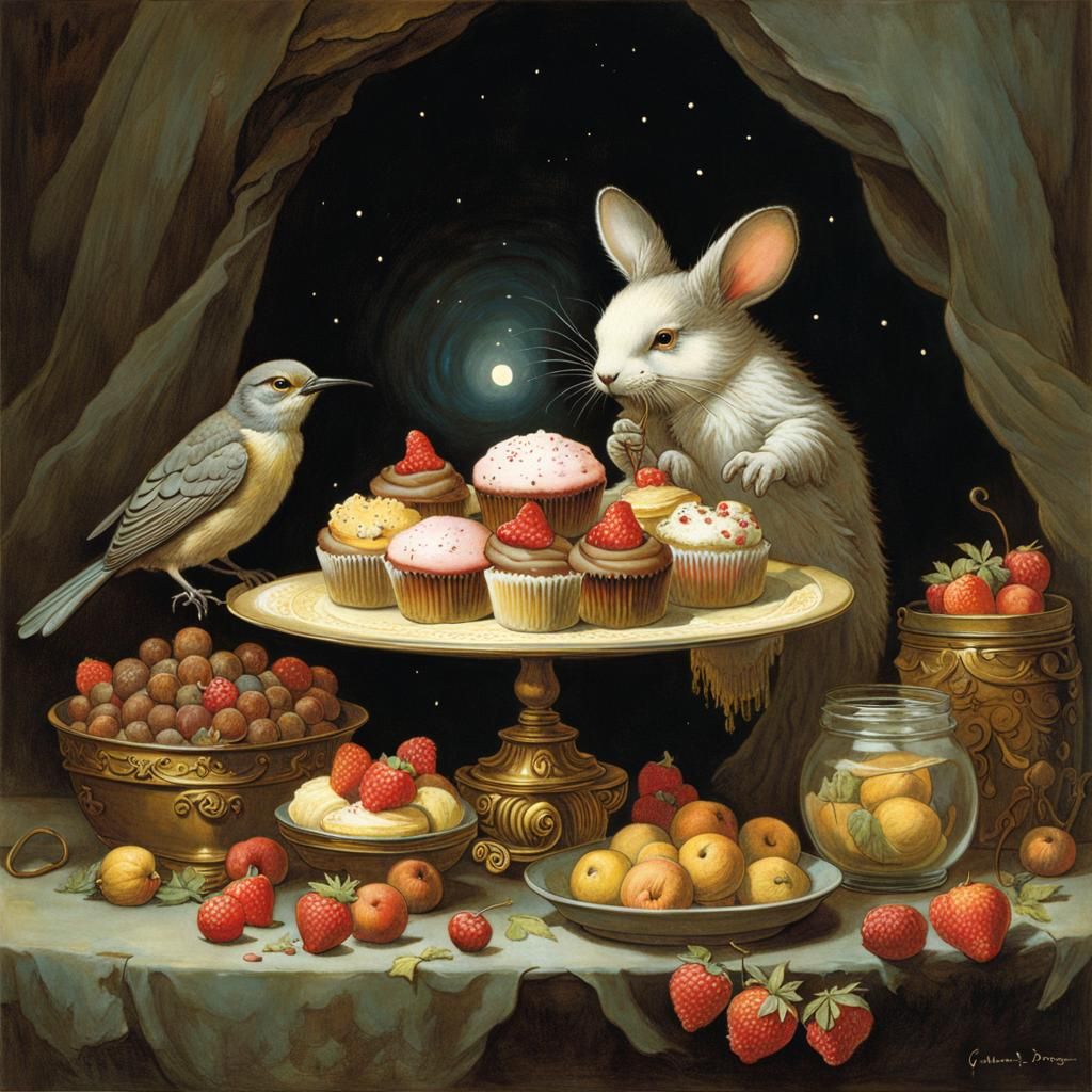 Dessert Dreamland: An Illustrated Fantasy