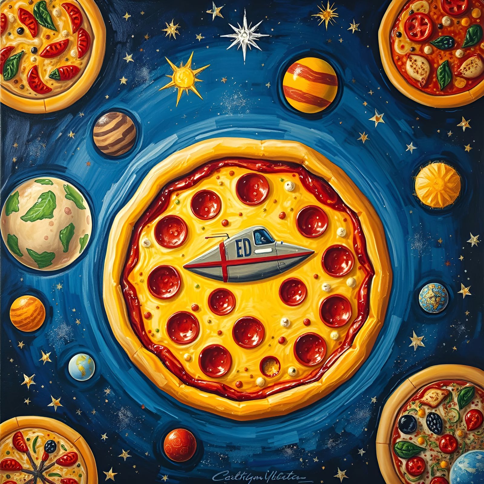 Pizza Solar system: let the adventures begin!