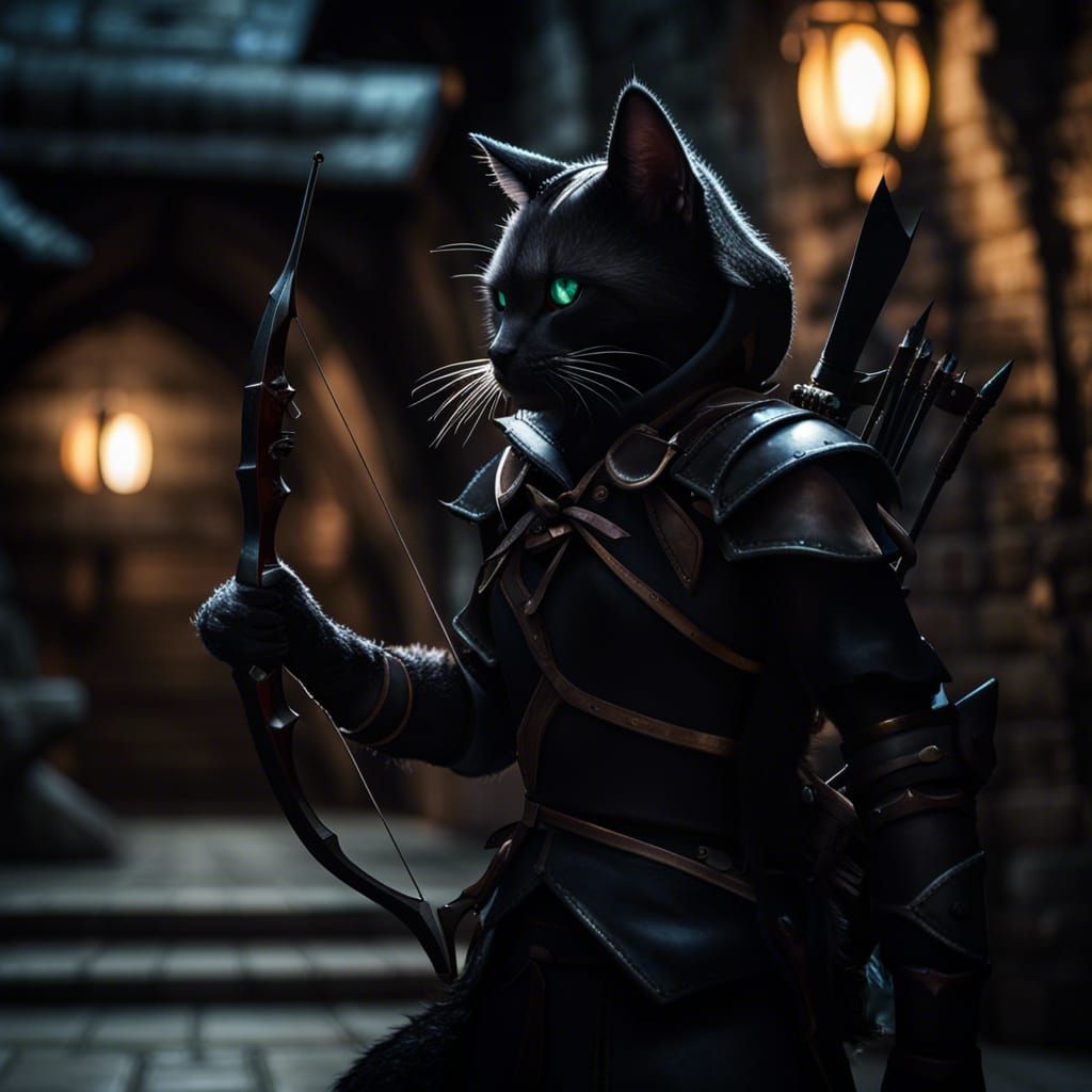 Black Cat Archer