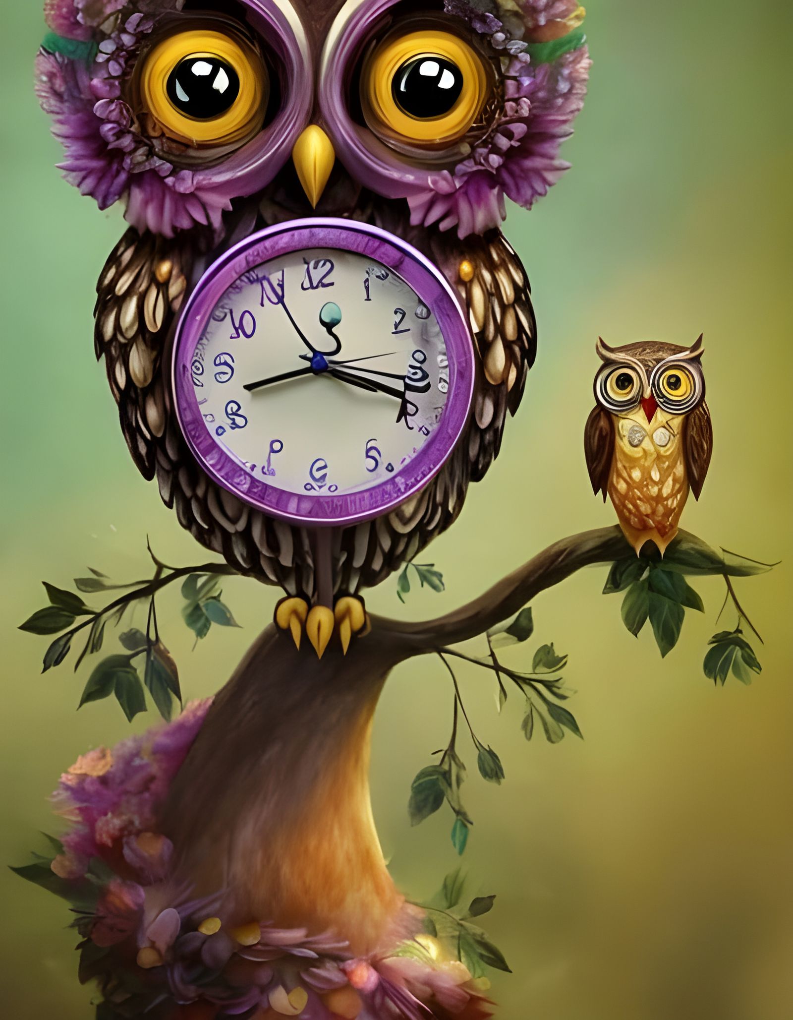 The Wise Timekeeper and his Watcher