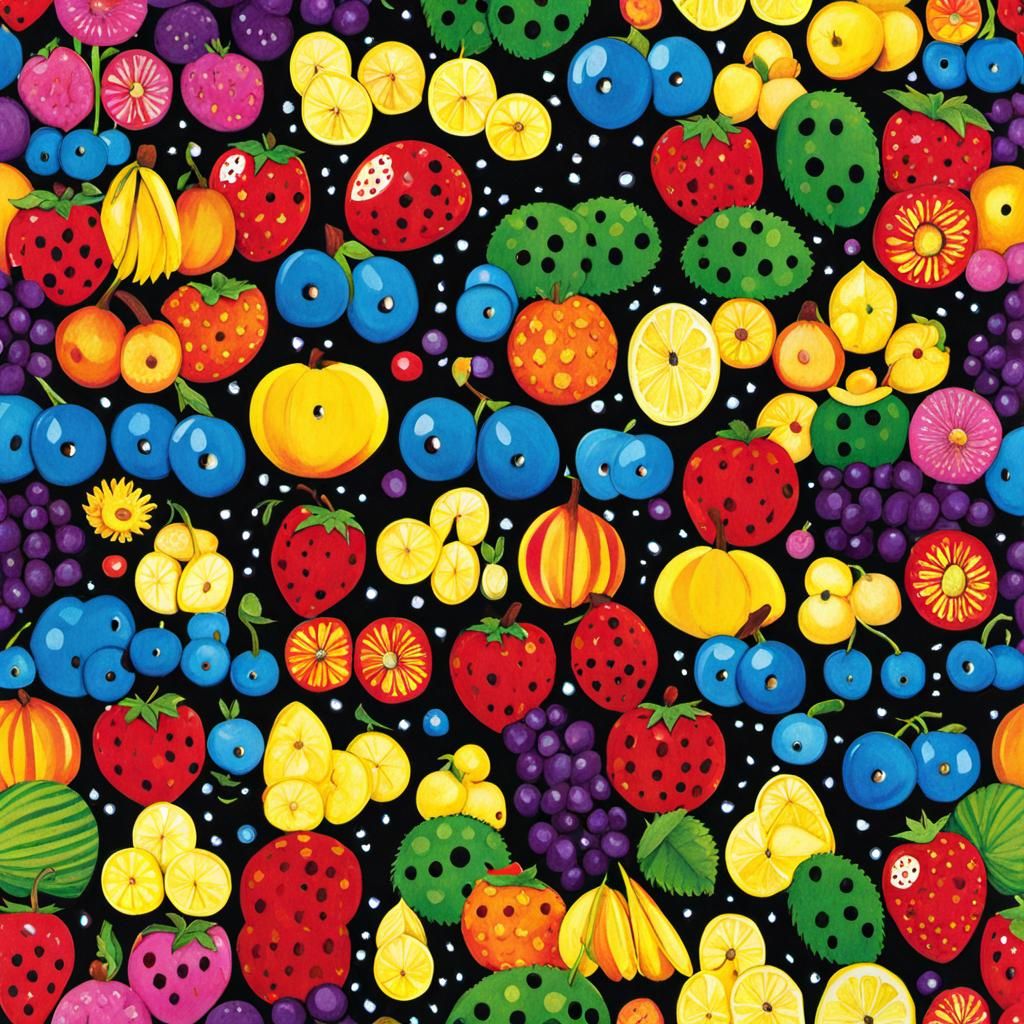 Abstract Image of Waka Waka