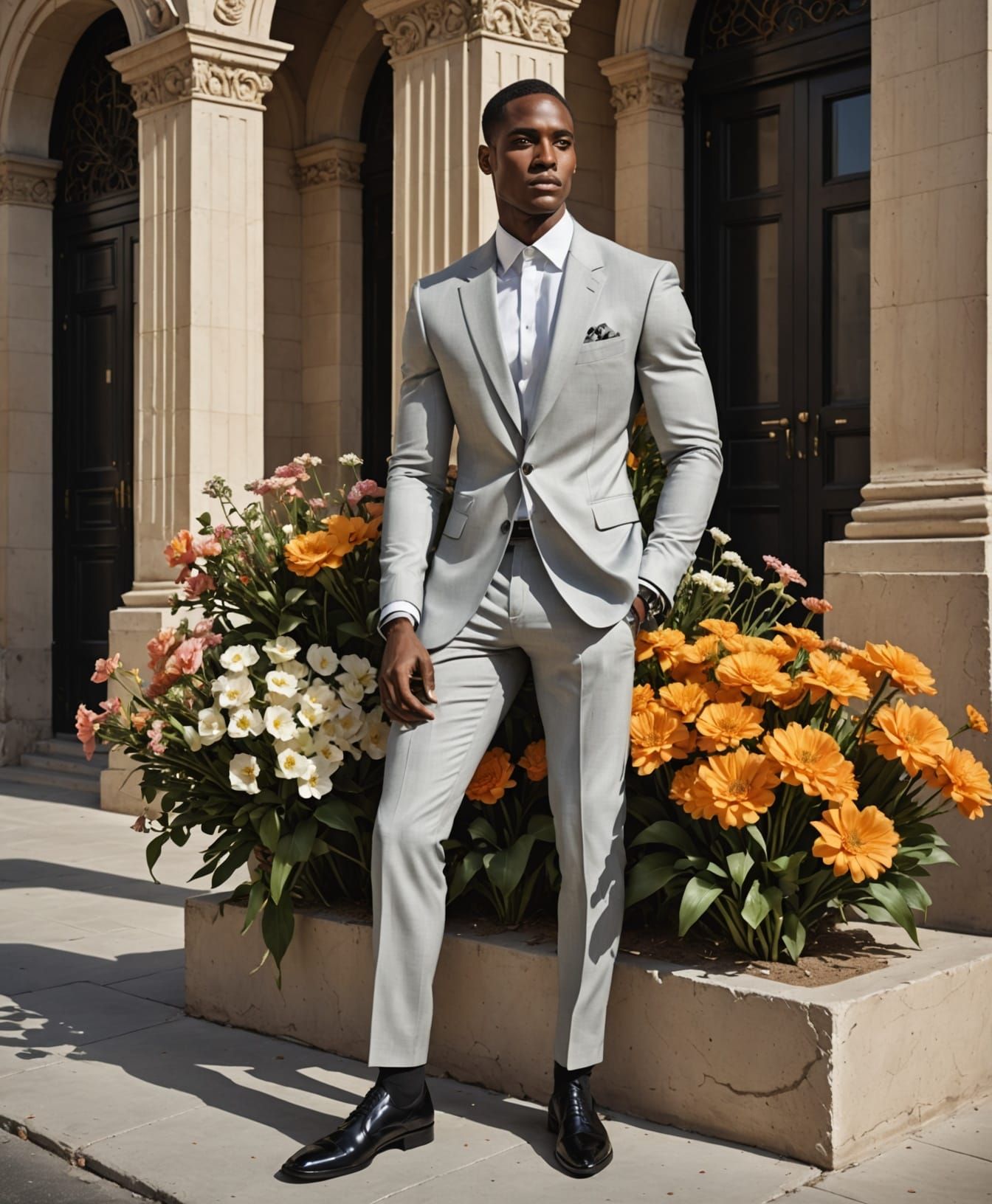 Balenciaga Haute Couture Portrait in Watson Style