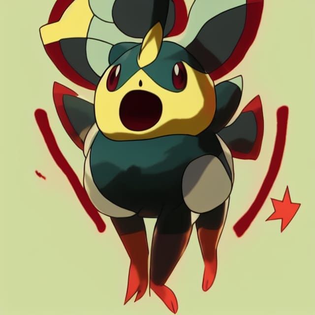 Colorful Pokémon World Illustration