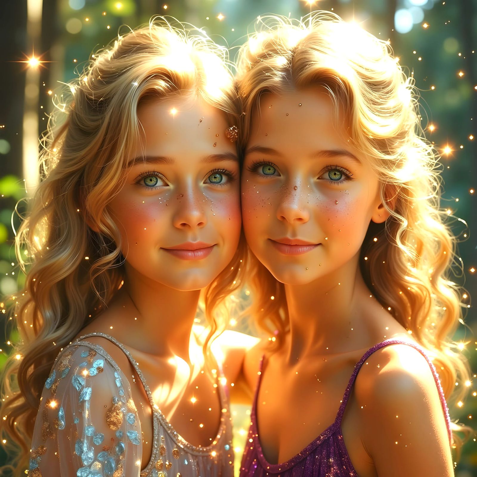 Sisters in Ethereal Harmony