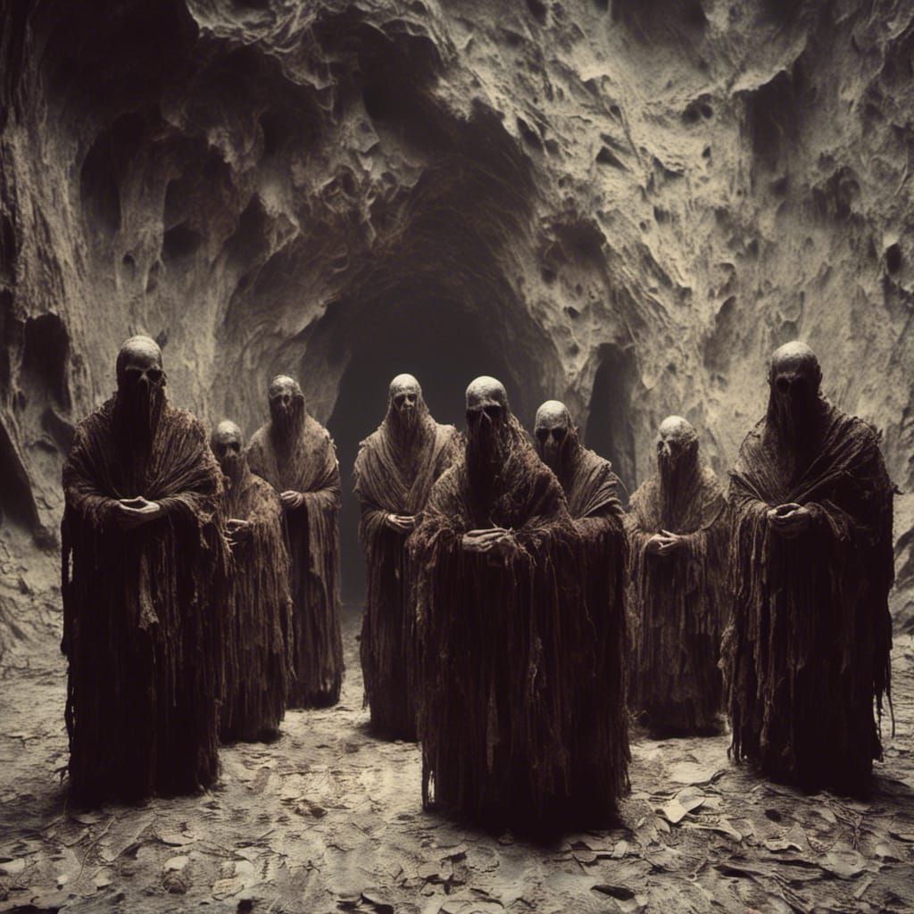 Darkwave Monks Chanting in Macabre Style