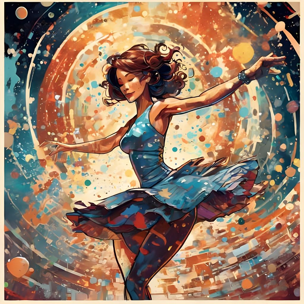 Vibrant Festivities: An AI Interpretation