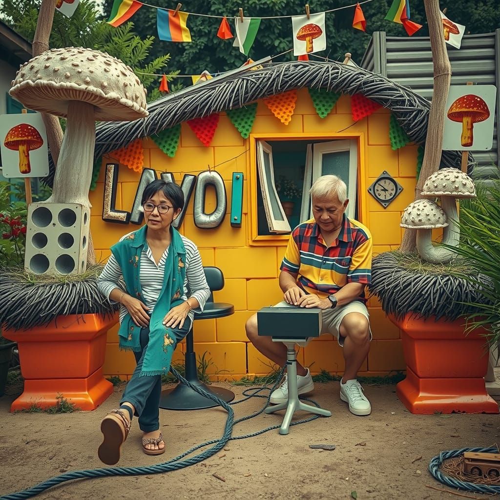 Peruvian-American Centenarians Working on Ancient Computer