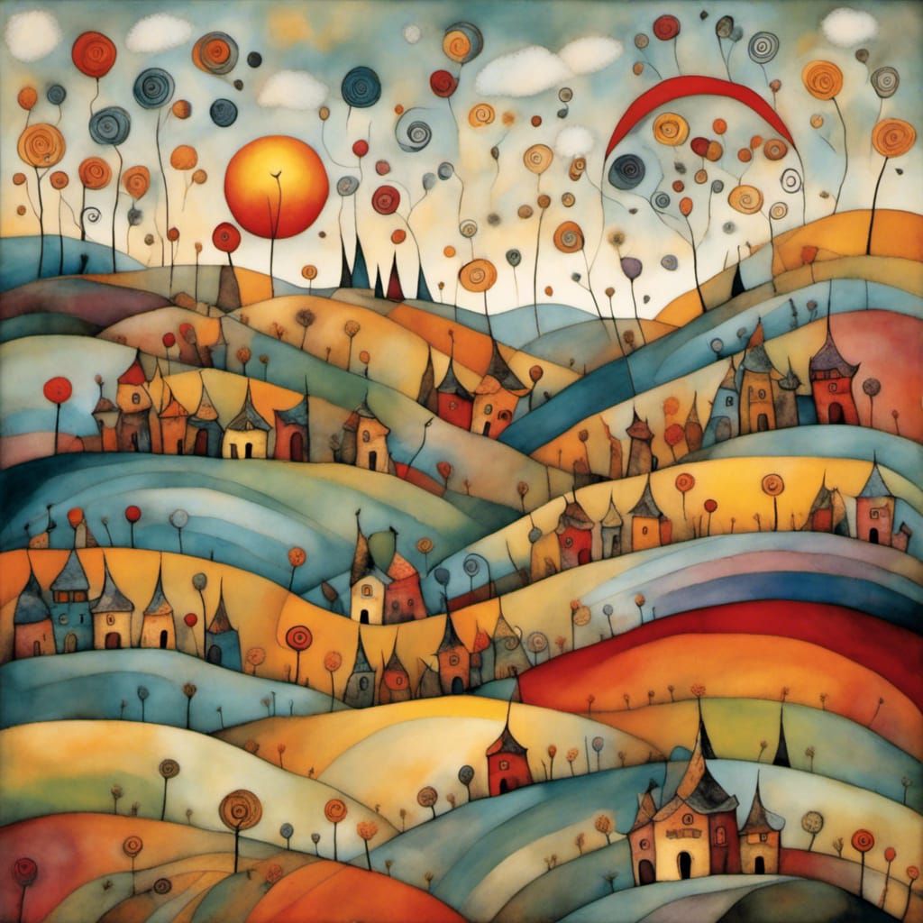 Whimsical Landscape