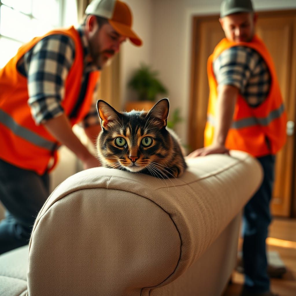 Feline Curiosity Captured in High-End Photography