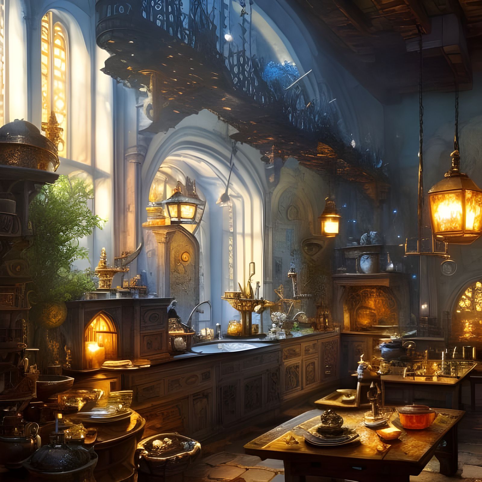 kitchen of the kings palace