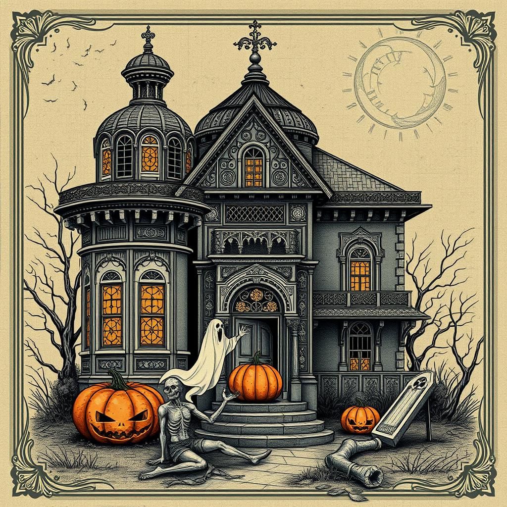 Create an art inspired by a combination of unique, aesthetic...