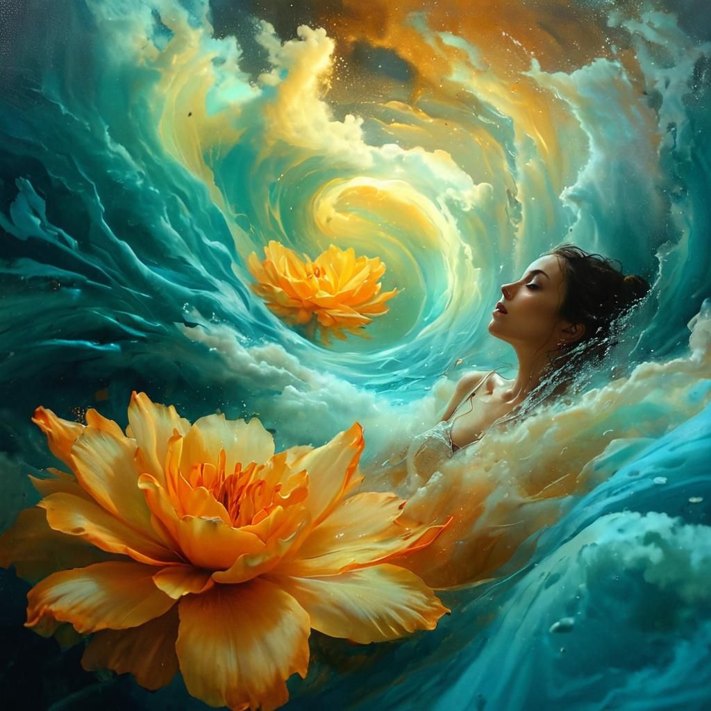 Ethereal Fantasy Art in Cinematic Photography Style