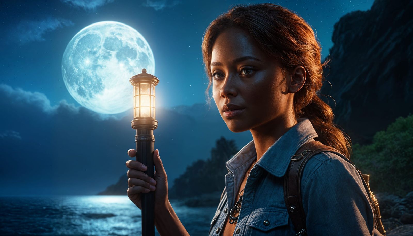 Nancy Drew: Ethereal Detective on a Moonlit Isle