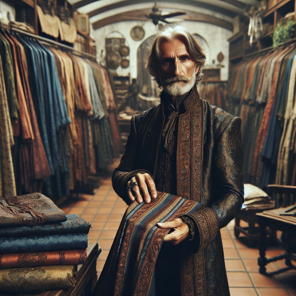 Fantasy Medieval Tailor Presents Fine Clothes