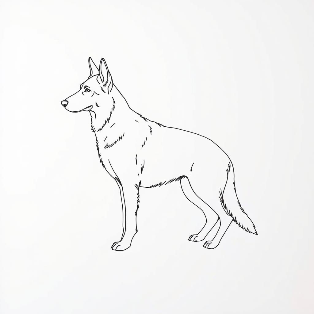 a whiteboard silhouette outline drawing in the style of chal...