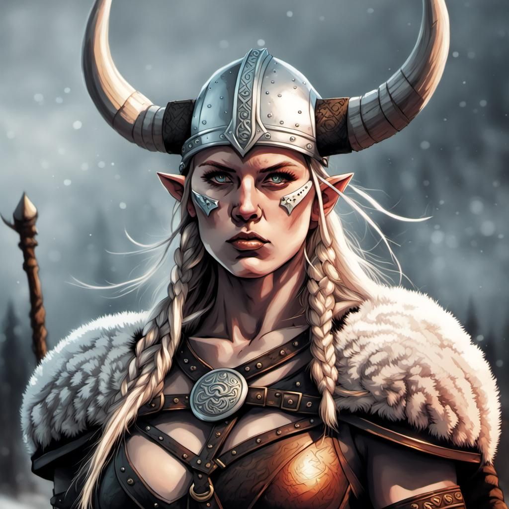 Elf Female Warrior