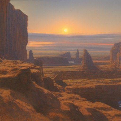 Homelander in Oil Painting Style