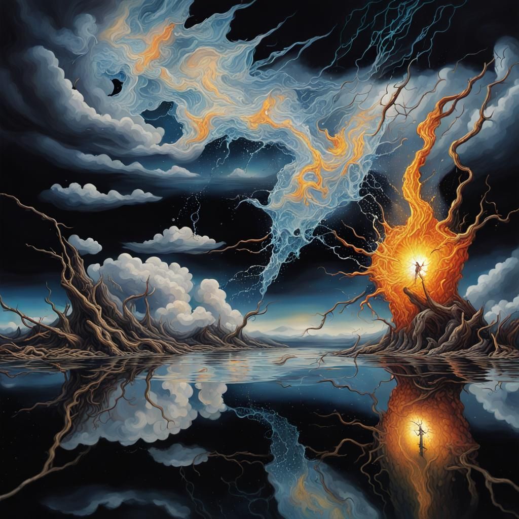 Apocalyptic Judgement Day Atomic Explosion