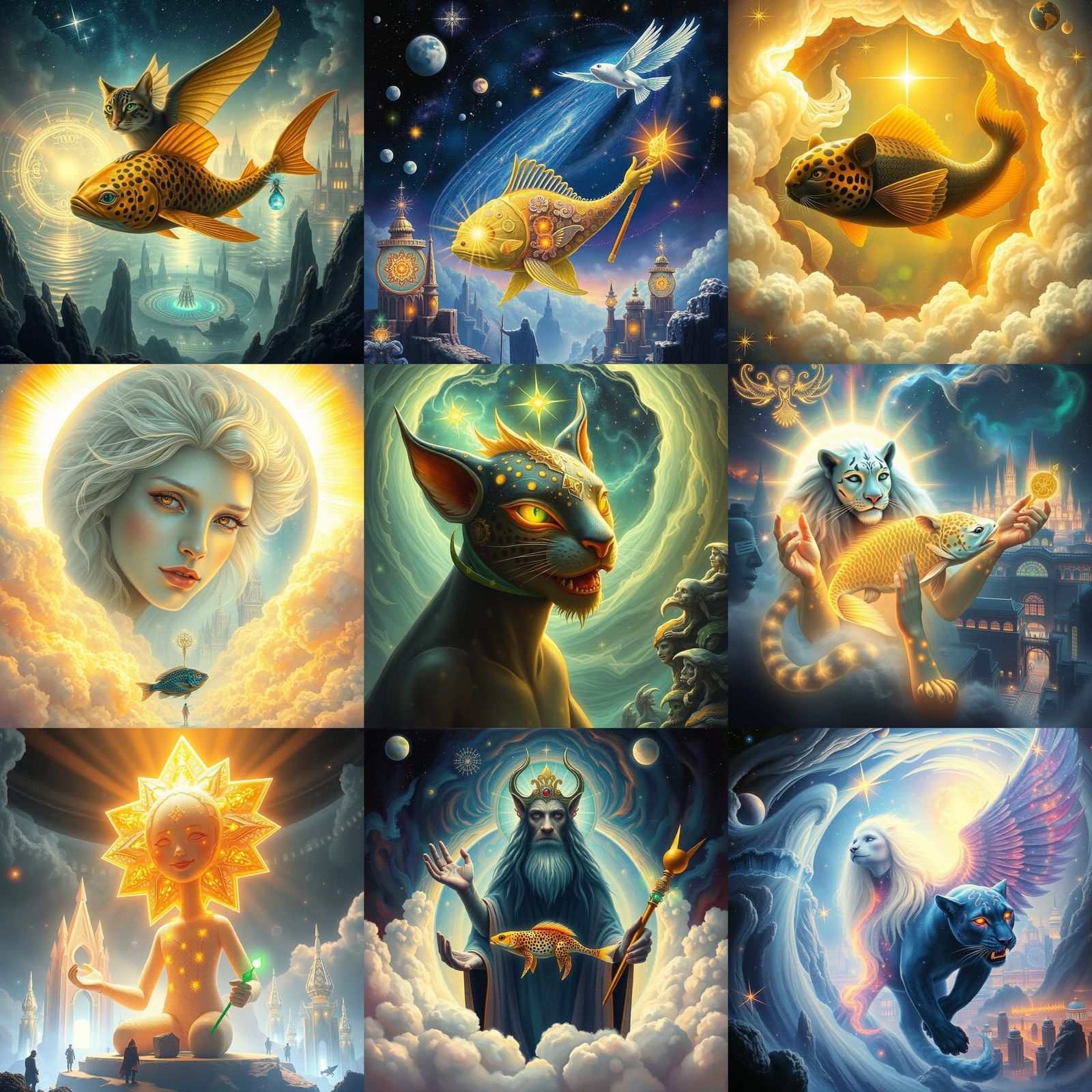 Celestial Dream-Shaper God in Cities of Light