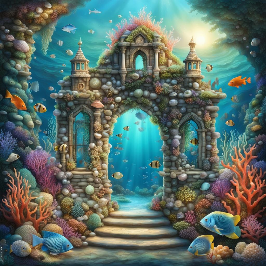 Iridescent Pearl Gateway to Underwater Utopia