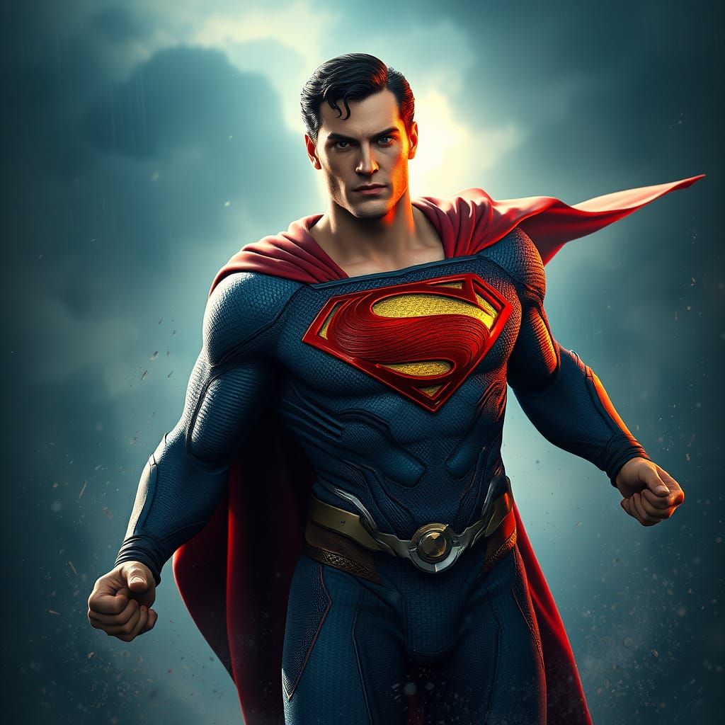 WW2 Superman Concept Art in Unreal Engine 5