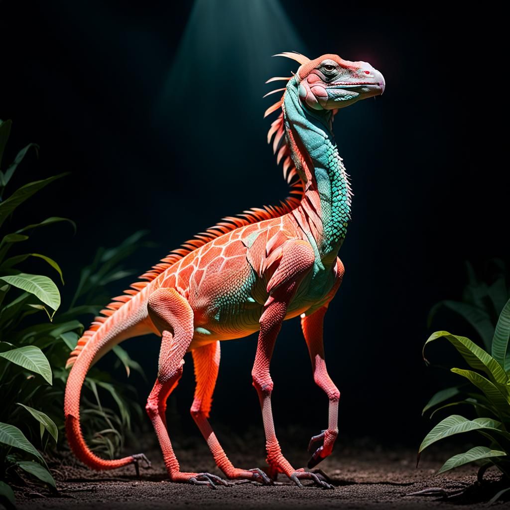 Iguana-Flamingo-Giraffe