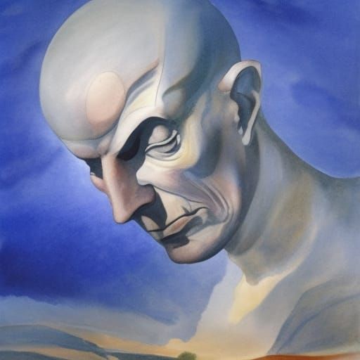 Ophanim Depicted in Gouache and Watercolor