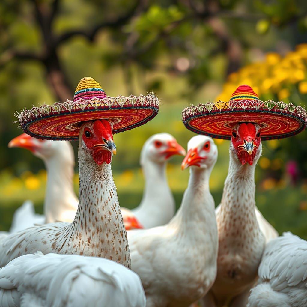 Mexican Heritage Sheep in a Vibrant Prairie Landscape