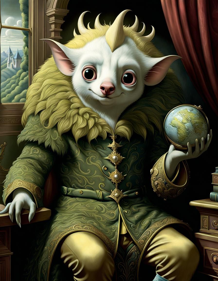 Anthropomorphic Sloth: Deadly Sin in Digital Art