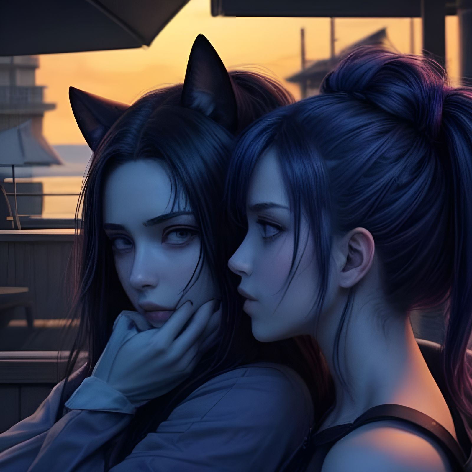 AI Interpretation of Real Time Art