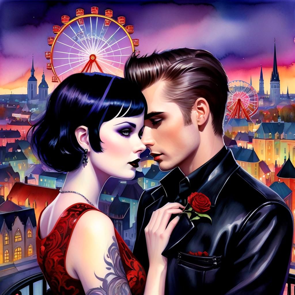 Meanwhile, in Tallinn on Valentine's Day by Per.