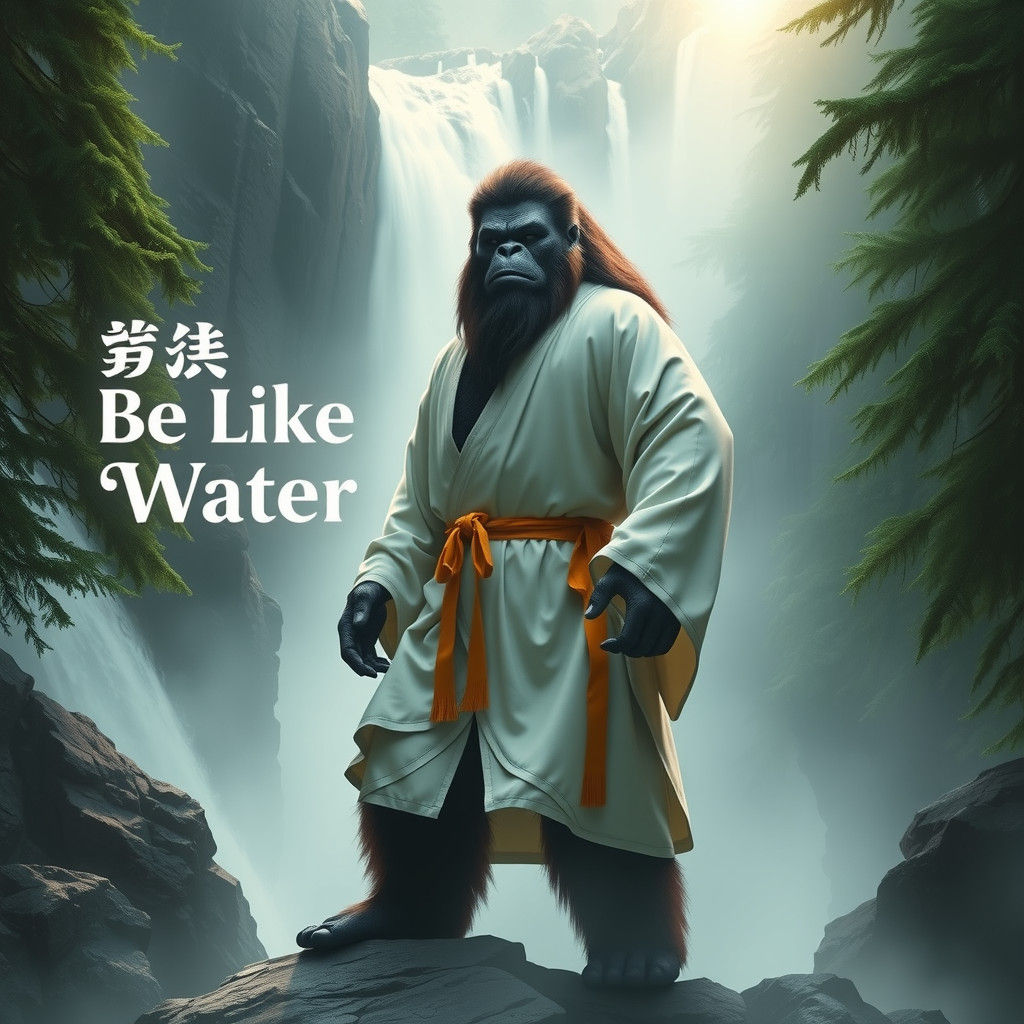 Shaolin Sentinel of the Misty Falls