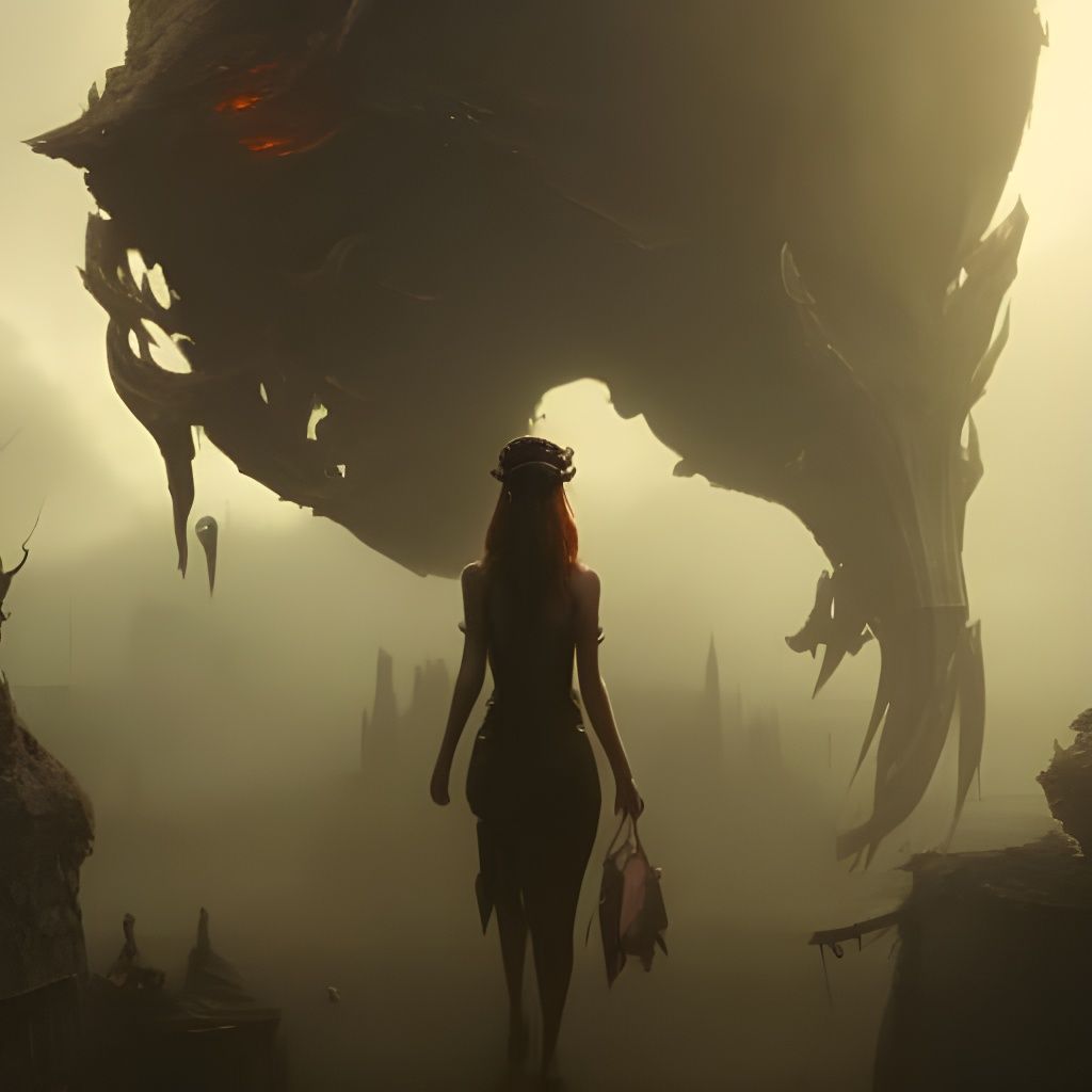 Sinister Epic Digital Matte Painting in Unreal Engine