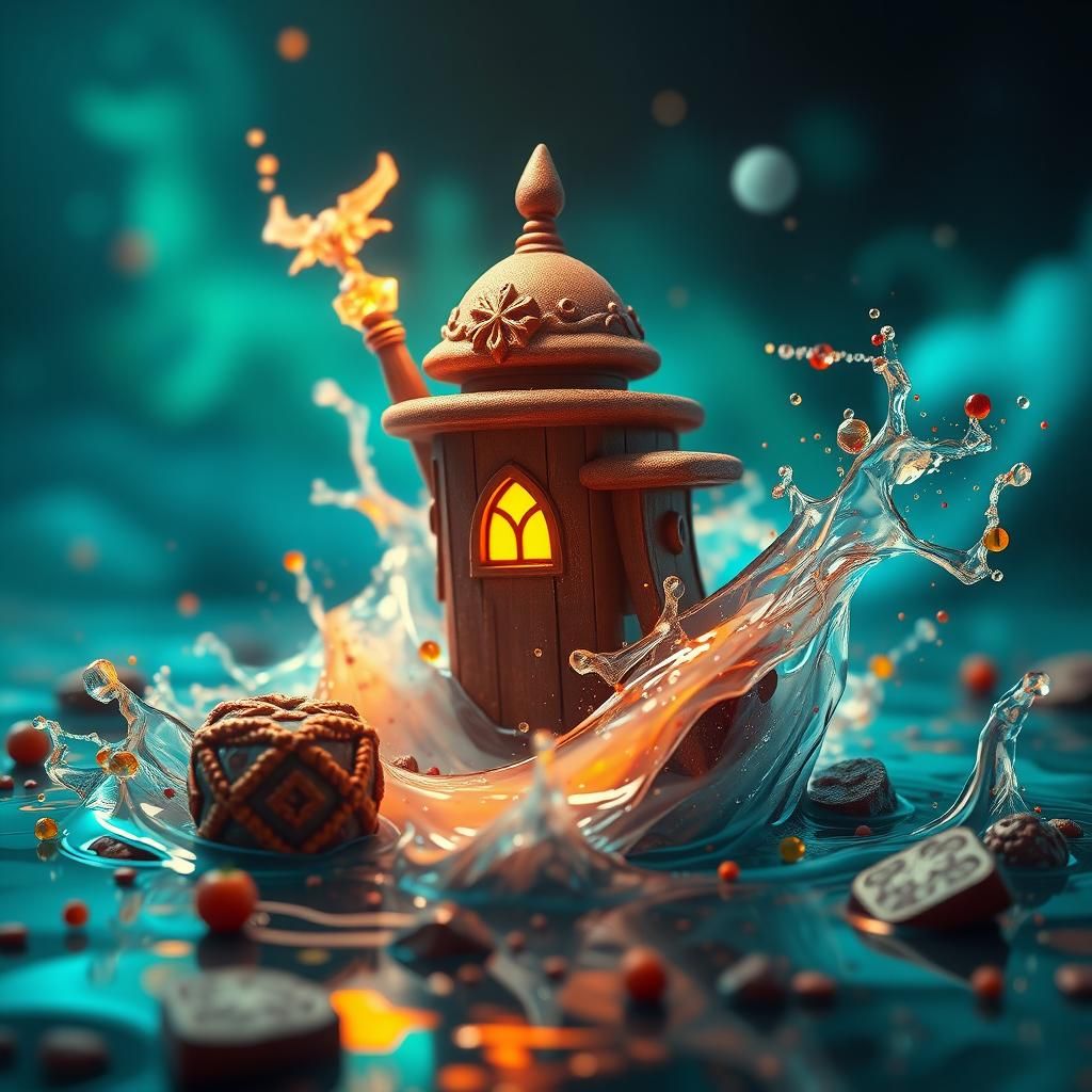 Fantastical Concept Art in Deep Color