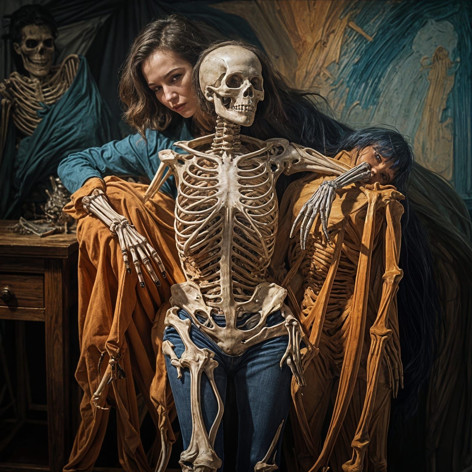 Surreal Anatomical Fusion Observed by Physicians