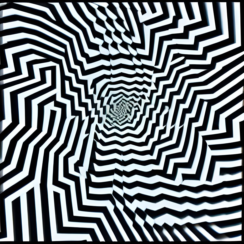 AI Generated Abstract Optical Illusion