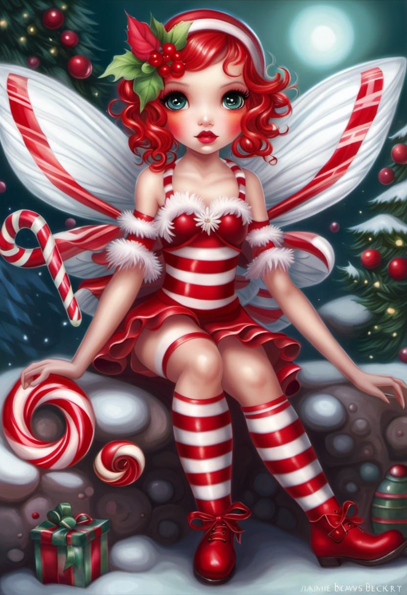 Candy Cane Fairy