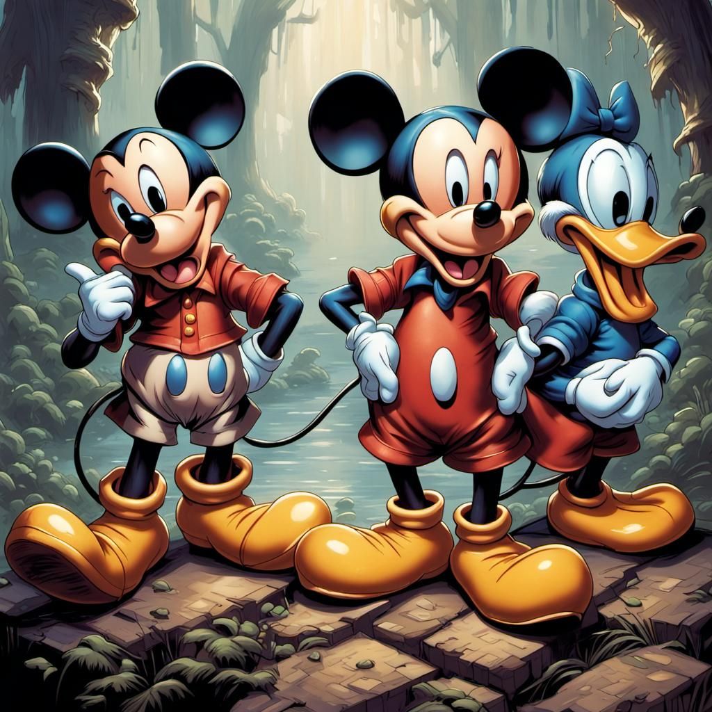 Mickey Mouse and Friends: See, Hear, Speak, Do No Evil