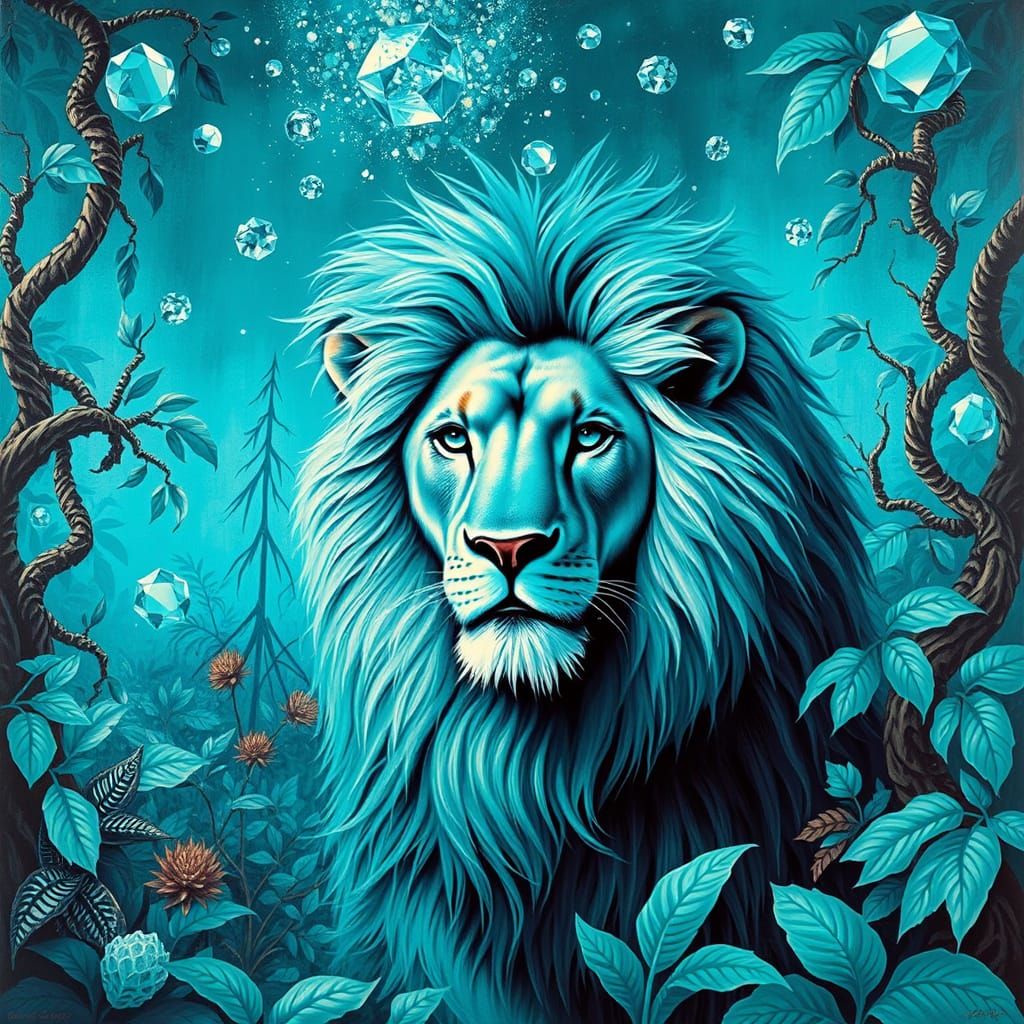 Turquoise Jungle Masterpiece