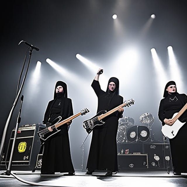 Punk Rock Battle Nuns Concert Photo