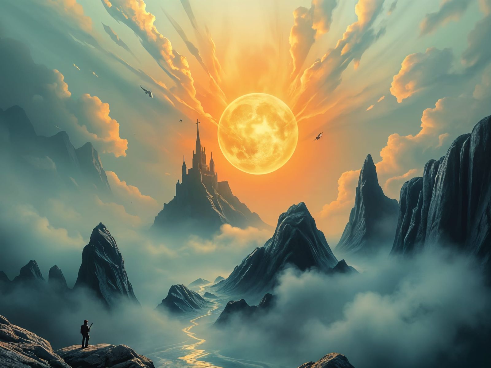 Eerie Abstract Art Inspired by Dementia Concept Album