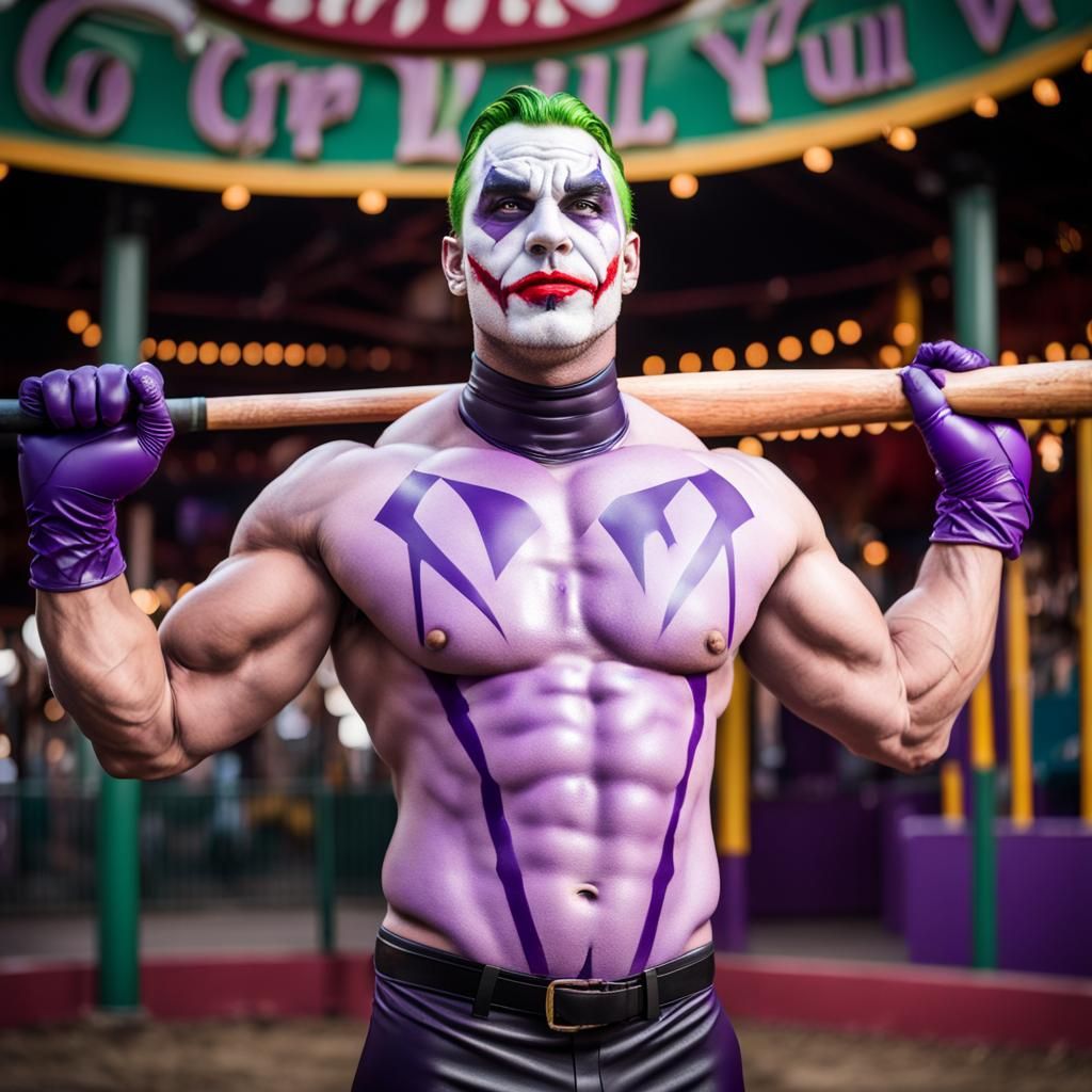 the faces of the Joker