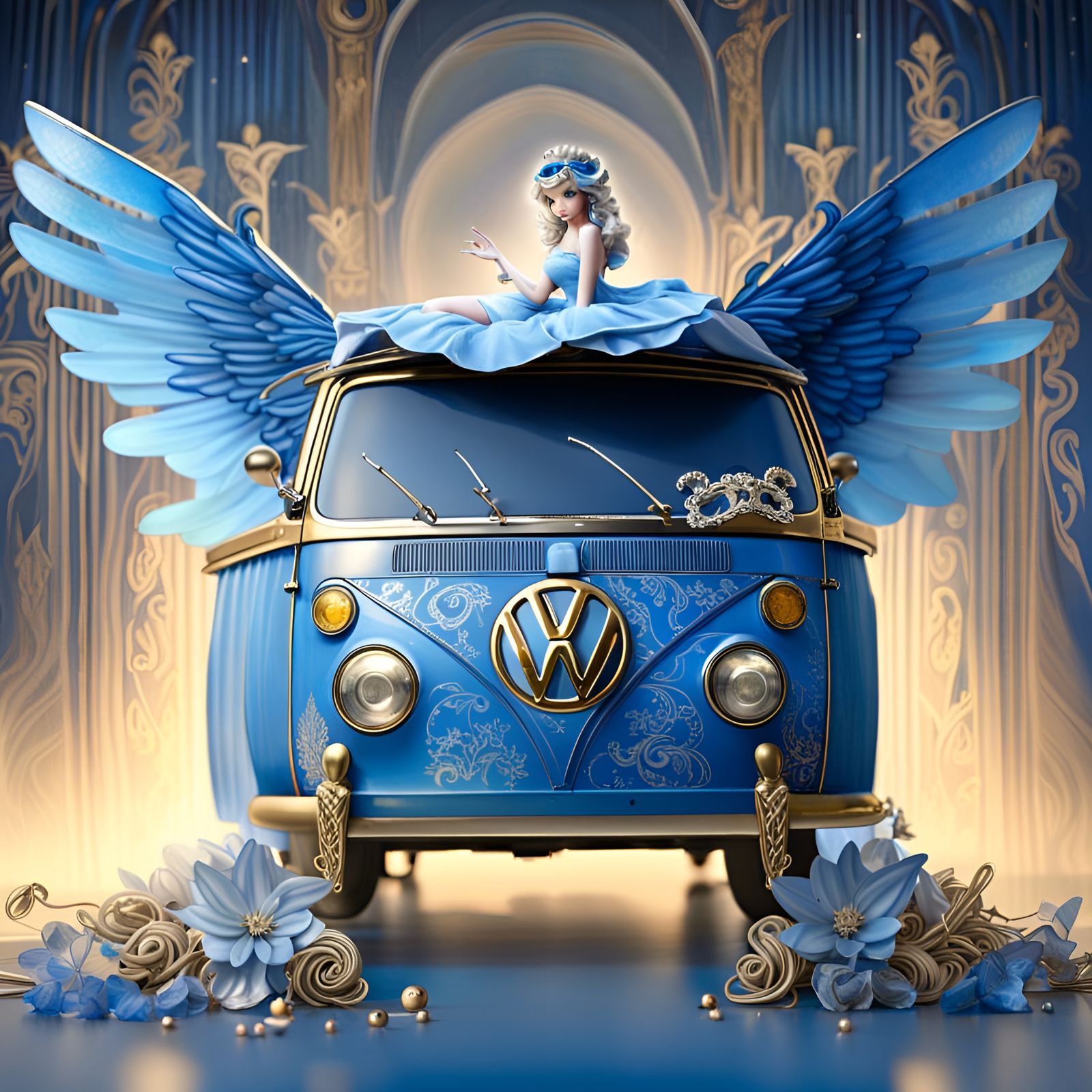 Blue Angel Camper Van #2, Masterplayer