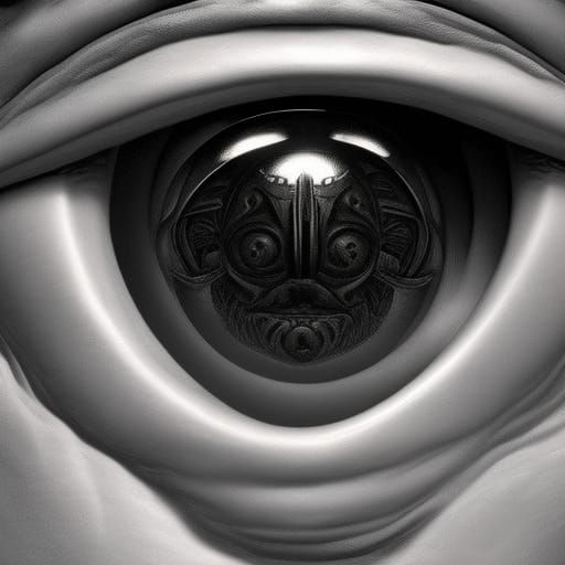 Horrifying Alien Up Close: Sci-Fi Horror