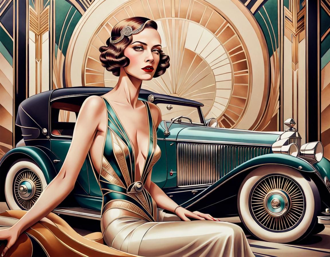 art deco car